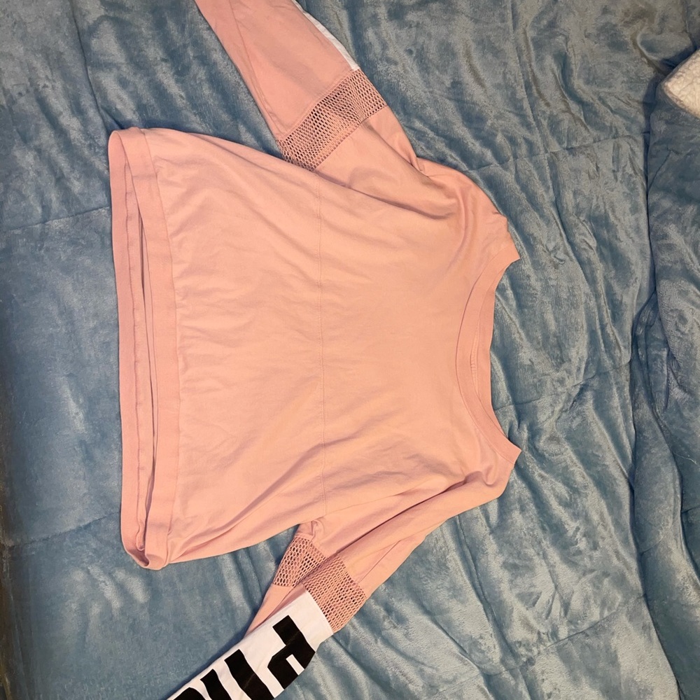 Pink longsleeve T-shirt
